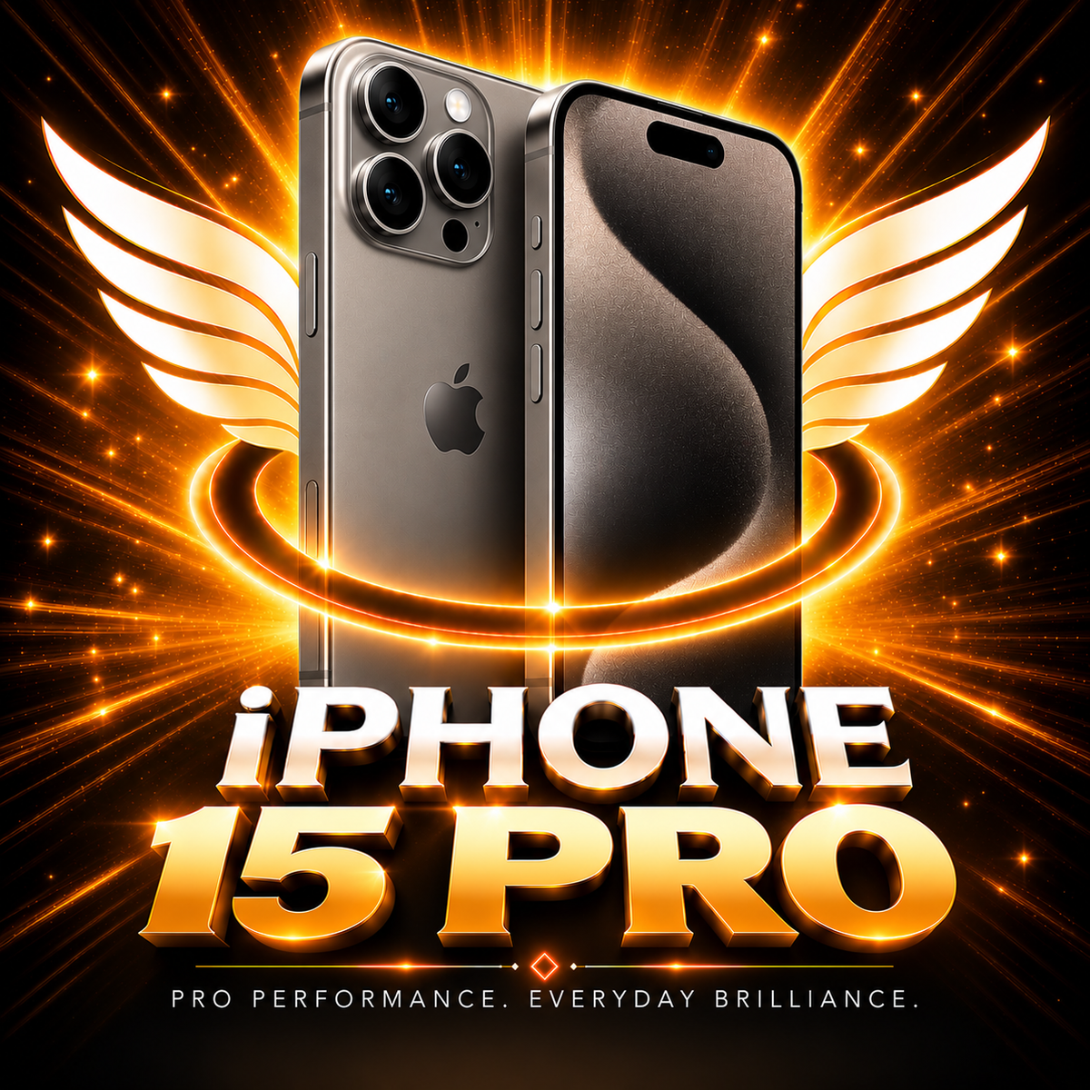 iPhone 15 Pro Original Apple Rear Glass Replacement