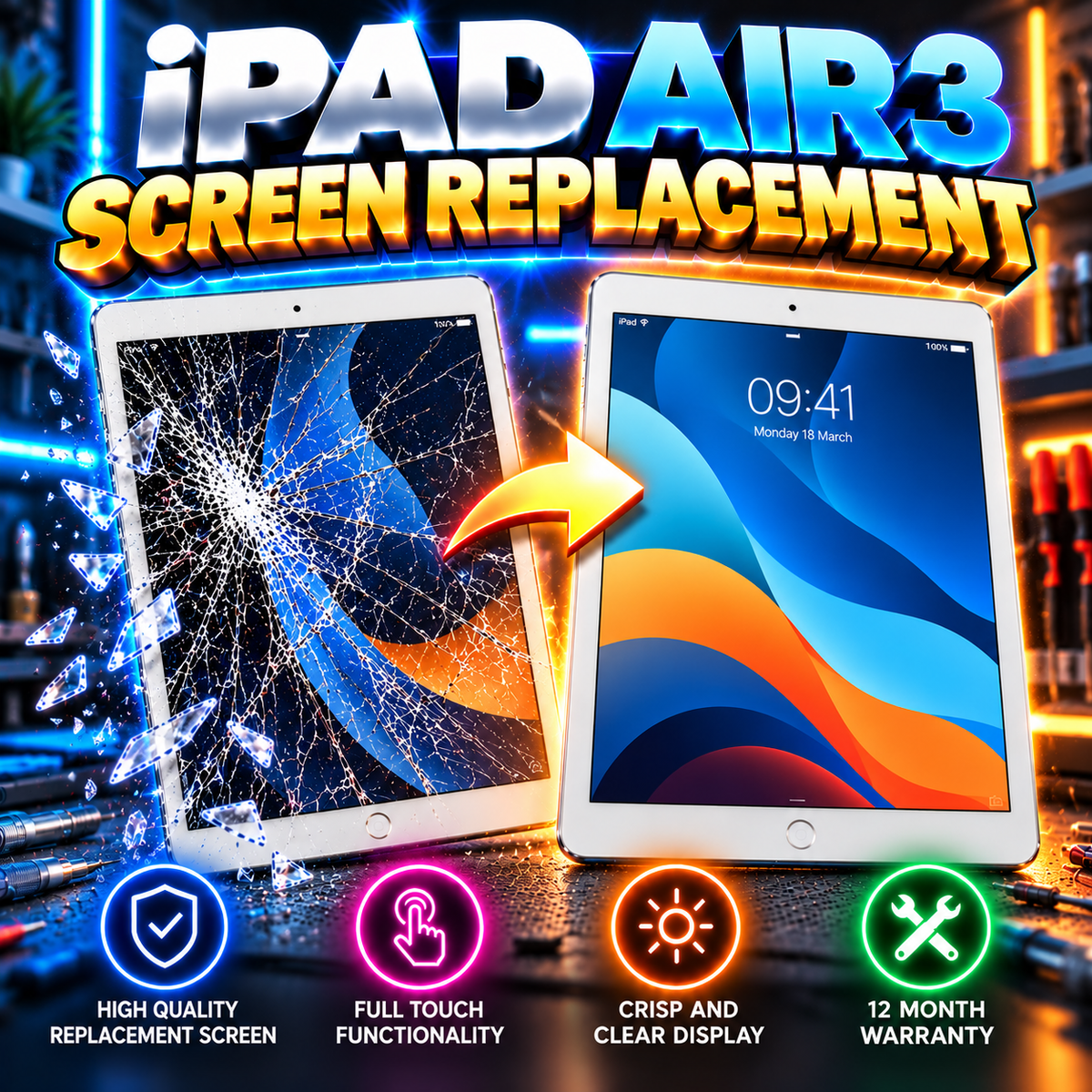 iPad Air 3 Screen Replacement
